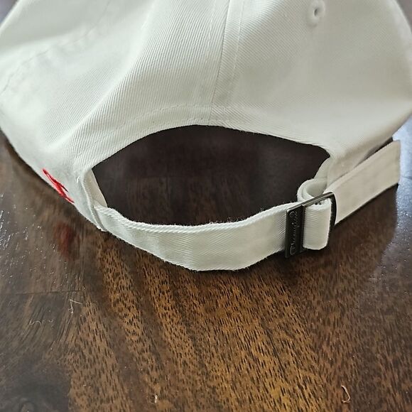 NWT Champion Dickinson College White Baseball Hat - Picture 4 of 4